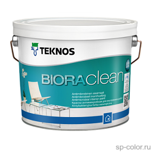 Teknos Biora Clean матовая антимикробная краска