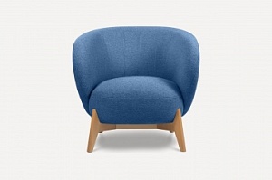 Кресло Тилар Textile Navy Blue