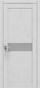 Межкомнатная дверь ECO Emalit Горизонт (темный бетон) 900*2000