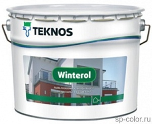 Teknos Winterol Краска водоразбавляемая для минеральных фасадов
