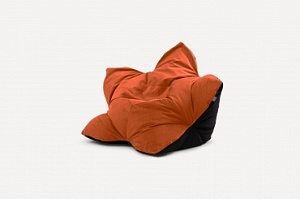 Кресло-мешок Роуз L Velvet Orange