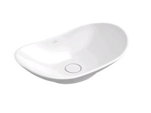 Раковина Villeroy&Boch My Nature 610*360 мм. CeramicPlus альпийский белый 411060R1